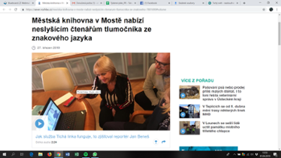 Reportáž o Tiché lince v Českém rozhlase