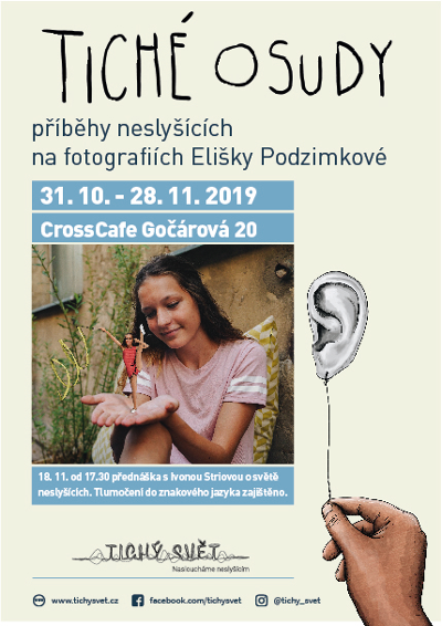 Přednáška o světě neslyšících v Hradci Králové v rámci putovní výstavy Tiché osudy 